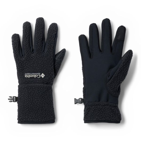 Rękawiczki trekkingowe damskie Columbia Helvetia II Sherpa. Czarne rękawiczki damskie Columbia, bez wzorów, sportowe. Za 149.99 zł.