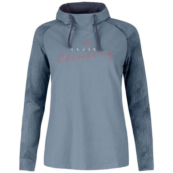 Bluza damska z kapturem Rafiki Estrella. Czarne bluzy damskie Rafiki, bez wzorów, z bawełny, z kapturem. Za 328.40 zł.