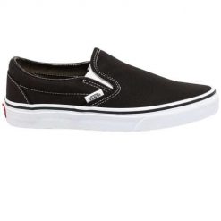 Buty na deskorolkę dla dorosłych Vans Classic. Czarne buty sportowe męskie Vans, bez zapięcia, Vans Classic. Za 304.05 zł.