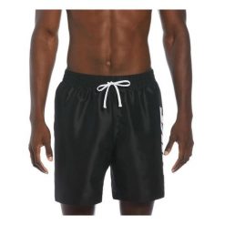 Szorty kąpielowe męskie Nike Big Block 7" Volley. Niebieskie krótkie spodenki sportowe męskie Nike, m, bez wzorów. Za 219.99 zł.