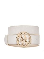 Guess Pasek Damski Yarmilla (GG) Belts BW9144 P4335 Biały. Białe paski damskie Guess, z aplikacjami, ze skóry. Za 179.99 zł.
