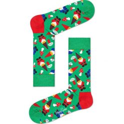 Happy Socks - Skarpety Santa Christmas. Zielone skarpety męskie Happy Socks. W wyprzedaży za 29.90 zł.