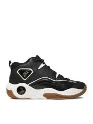 Shaq Sneakersy EOSS-H.O.F AQ95027B-BBZ J Czarny. Czarne buty sportowe chłopięce Shaq, bez wzorów, ze skóry, bez zapięcia. Za 279.99 zł.