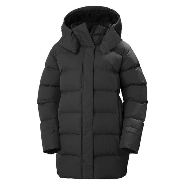 Parka damska Helly Hansen aden winter. Czarne kurtki damskie Helly Hansen, na zimę, s, bez wzorów, z materiału, eleganckie, bez kaptura. Za 1,187.25 zł.