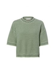 Msch Copenhagen sweter z dzianiny z krótkim rękawem - MSCHCatina Pilla Kobiety zielony, XS/S. Zielone swetry damskie MSCH Copenhagen, na lato, s, bez wzorów, z dzianiny, bez kołnierzyka, bez ramiączek, krótkie, bez kaptura. Za 229.95 zł.
