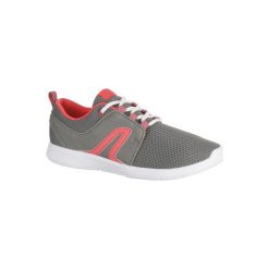 Buty do aktywnego marszu Soft 140 damskie. Szare obuwie sportowe damskie NEWFEEL, z poliesteru. Za 69.99 zł.
