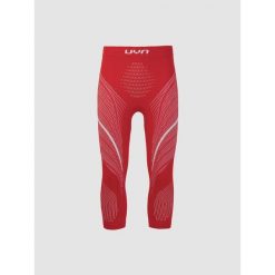 Legginsy termoaktywne męskie Natyon 2.0 Austria UW Pants Medium. Czerwone legginsy sportowe męskie UYN, m, bez wzorów, z materiału, narciarskie. Za 437.00 zł.