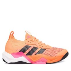 Buty na siłownię adidas. Brązowe buty sportowe męskie Adidas, bez zapięcia, na fitness i siłownię. Za 569.99 zł.