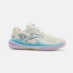Buty do tenisa damskie Joma T.Ace Lady C. Brązowe obuwie sportowe damskie Joma, bez wzorów, z gumy, tenisowe. Za 579.99 zł.