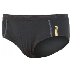 Sensor Majtki Merino Wool Black Xl. Bielizna termoaktywna damska marki Sensor. W wyprzedaży za 50.00 zł.