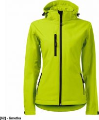 MALFINI Performance 521 - ADLER - Softshell kurtka damska, 300 g/m, 6% elastan, 94% poliester, - limetka XL. Kurtki damskie Malfini, m, bez wzorów, z elastanu, bez kaptura. Za 216.50 zł.