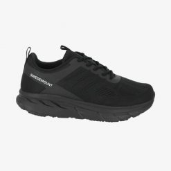 Buty do biegania Męskie Swedemount Boston Running Men's Shoe. Czarne buty sportowe męskie SWEDEMOUNT, bez zapięcia, do biegania. W wyprzedaży za 296.99 zł.