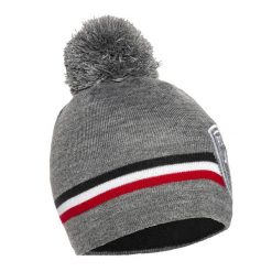 Czapka zimowa męska Rossignol Rooster Pompon. Szare czapki i kapelusze męskie Rossignol, na jesień, bez wzorów, z materiału, sportowe. Za 129.99 zł.