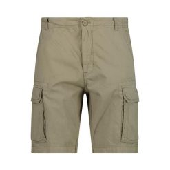 Szorty męskie turystyczne CMP 35U7817. Zielone krótkie spodenki sportowe męskie CMP, m, bez wzorów, trekkingowe. W wyprzedaży za 139.99 zł.