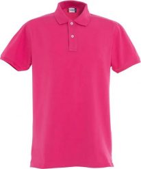 Clique Stretch Premium Polo - Wysokiej jakości koszulka polo z elastycznością. Czerwone koszulki polo męskie CLIQUE, l, bez wzorów, z bawełny, bez ramiączek. Za 153.01 zł.