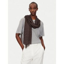 Szal Aldo. Brązowe szaliki i chusty damskie Aldo, bez wzorów. Za 129.99 zł.