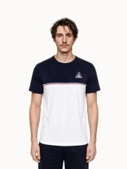 Koszulka Le Coq Sportif Tri SP. Białe koszulki sportowe męskie le coq sportif, l, bez wzorów, z materiału, bez kołnierzyka, bez ramiączek, na fitness i siłownię. Za 236.00 zł.