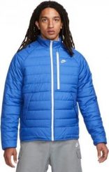 Kurtka męska Nike TF Rpl Legacy Puffer niebieska r. L. Niebieskie kurtki męskie Nike, l, bez wzorów, bez kaptura. Za 435.84 zł.