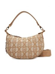 Liu Jo Torebka Ecs S Hobo AA5043 E0054 Beżowy. Brązowe torebki do ręki damskie Liu Jo, bez wzorów, ze skóry, bez dodatków. Za 379.99 zł.