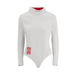 Bluza do szermierki dla leworęcznych 800N damska. Białe bluzy damskie FENC'IT, xs, bez wzorów, z materiału, bez kaptura. Za 799.99 zł.