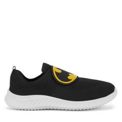 Trampki Batman. Czarne trampki i tenisówki chłopięce batman, bez wzorów, bez zapięcia. Za 59.99 zł.