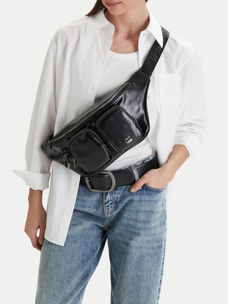 G-Star Raw Torebka EO-LDA8478 Czarny. Czarne torebki do ręki damskie G-Star Raw, bez wzorów, z materiału, retro, bez dodatków. Za 137.99 zł.