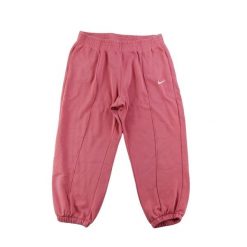 Nike damskie spodnie dresowe do treningu na cardio różowe. Czerwone spodnie dresowe damskie Nike, l, bez wzorów, z dresówki, do biegania. Za 127.76 zł.