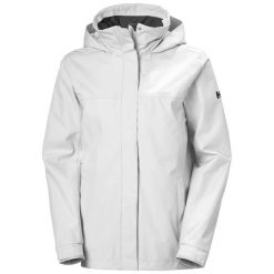 Damska kurtka wodoodporna Helly Hansen Aden. Białe kurtki damskie Helly Hansen, uniwersalny, bez wzorów, z materiału, bez kaptura. Za 619.00 zł.