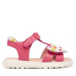 Sandały Agatha Ruiz de la Prada. Czerwone sandały dziewczęce Agatha Ruiz de la Prada, bez zapięcia. Za 239.99 zł.