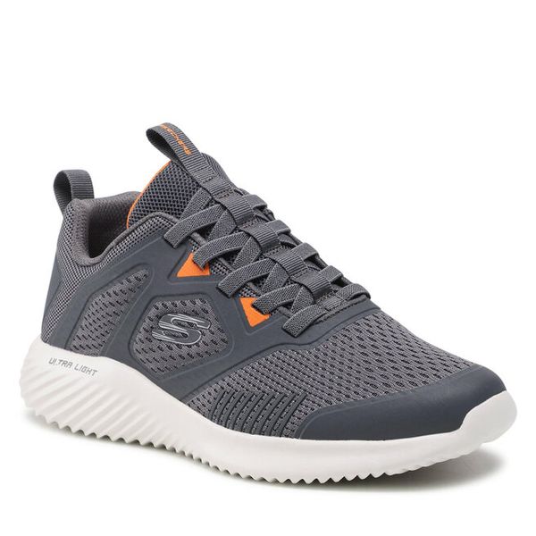 Sneakersy Skechers. Niebieskie trampki i tenisówki chłopięce Skechers, bez wzorów, bez zapięcia. Za 159.99 zł.