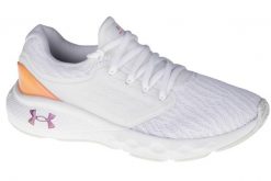 Buty do biegania damskie, W Charged Vantage. Białe obuwie sportowe damskie Under Armour, bez wzorów, z materiału, do biegania. Za 229.99 zł.