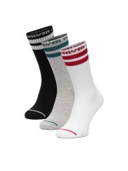 Quiksilver Skarpety długie CEO_BR_QUIK_2040_W_AW25 (3 PACK) Kolorowy. Skarpety damskie Quiksilver, bez wzorów, z bawełny. Za 39.99 zł.