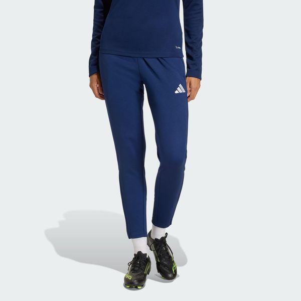 Spodnie treningowe Entrada26 Training Pants. Białe spodnie dresowe damskie Adidas, uniwersalny, z aplikacjami, z dresówki. Za 179.00 zł.
