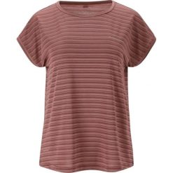 Koszulka damska Endurance Limko. Brązowe koszulki sportowe damskie Endurance, bez wzorów, sportowe, bez kołnierzyka. Za 113.00 zł.