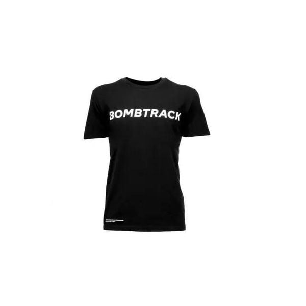 T-shirt Bombtrack Logo. Czarne t-shirty męskie BOMBTRACK, l, bez wzorów, z materiału, sportowe, bez kołnierzyka. Za 212.00 zł.