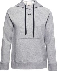 Under Armour Bluza damska Under Armour Rival Fleece Hb Hoodie szara 1356317 035 : Rozmiar - XL. Szare bluzy damskie Under Armour, xl, bez wzorów, bez kaptura. Za 225.85 zł.