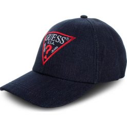 Czapka z daszkiem GUESS - AW7754 COT01 DEN. Niebieskie czapki i kapelusze damskie Guess, z bawełny. Za 169.00 zł.