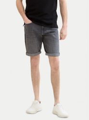 Tom Tailor Szorty jeansowe 1040194 Szary Regular Fit. Szare szorty męskie Tom Tailor, m, bez wzorów, z bawełny. Za 99.99 zł.