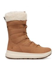 ECCO Śniegowce Solice 42021302291 Brązowy. Brązowe śniegowce i trapery damskie ecco, z nubiku. Za 949.99 zł.