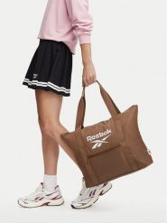 Reebok Torebka CWBEO-RBK-M-013-10 Brązowy. Brązowe torebki do ręki damskie Reebok, bez wzorów, z materiału, bez dodatków. Za 79.99 zł.