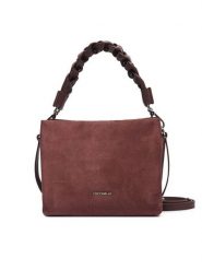 Coccinelle Torebka P6P Boheme Suede Bimaterial E1 P6P 58 01 01 Bordowy. Czerwone torebki do ręki damskie Coccinelle, bez wzorów, ze skóry, bez dodatków. Za 1,549.00 zł.