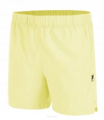 Spodenki tenisowe Fila Shorts Zayn. Żółte krótkie spodenki sportowe męskie Fila, l, bez wzorów, z materiału, na fitness i siłownię. Za 229.00 zł.