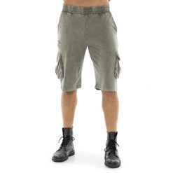 Szorty z bawełna z sznurek regulacyjny na co dzień. Zielone buty sportowe męskie LEONE 1947 APPAREL, z bawełny, bez zapięcia, na fitness i siłownię. W wyprzedaży za 136.83 zł.