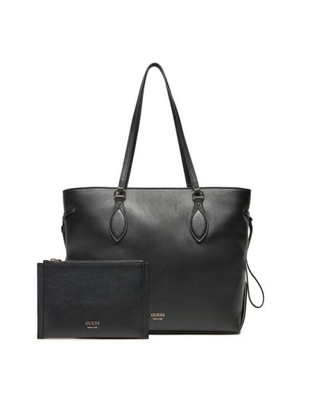 Guess Torebka HWFLNC L5165 Czarny. Czarne torebki do ręki damskie Guess, z aplikacjami, ze skóry, bez dodatków. Za 1,019.00 zł.