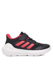Adidas Sneakersy Tensaur Run 2.0 JP6785 Czarny. Czarne buty sportowe dziewczęce Adidas, bez wzorów, z materiału, bez zapięcia. Za 169.99 zł.
