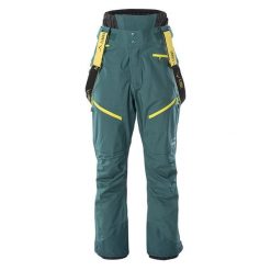 Spodnie narciarskie męskie Elbrus Svean - zielone, Rozmiar M. Zielone spodnie snowboardowe męskie ELBRUS, m, bez wzorów, z elastanu, narciarskie. Za 559.00 zł.