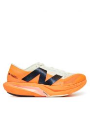 New Balance Buty do biegania FuelCell Rebel v4 WFCXCC4 Pomarańczowy. Brązowe obuwie sportowe damskie New Balance, bez wzorów, z materiału, do biegania. Za 469.99 zł.