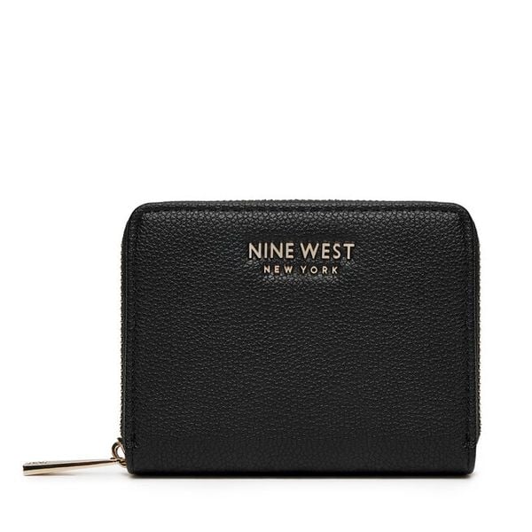 Portfel Nine West. Czarne portfele damskie Nine West, bez wzorów. Za 69.99 zł.