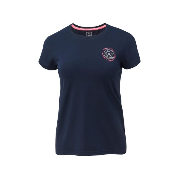 T-shirt damski Elbrus Ericca. Niebieskie t-shirty damskie ELBRUS, l, bez wzorów, z bawełny, sportowe, bez kołnierzyka. Za 83.62 zł.