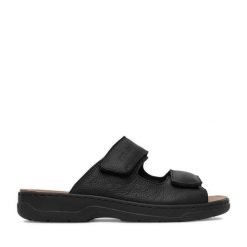 Klapki Rieker. Czarne klapki męskie Rieker. Za 349.99 zł.